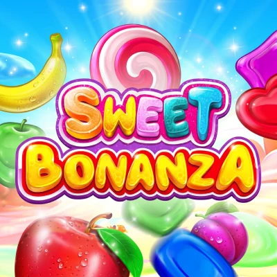 Sweet Bonanza online slot game tile available at OnlyWin Casino Canada